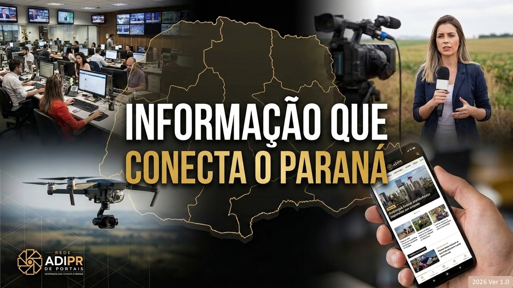 Rede ADIPR de Portais — informação que conecta o Paraná